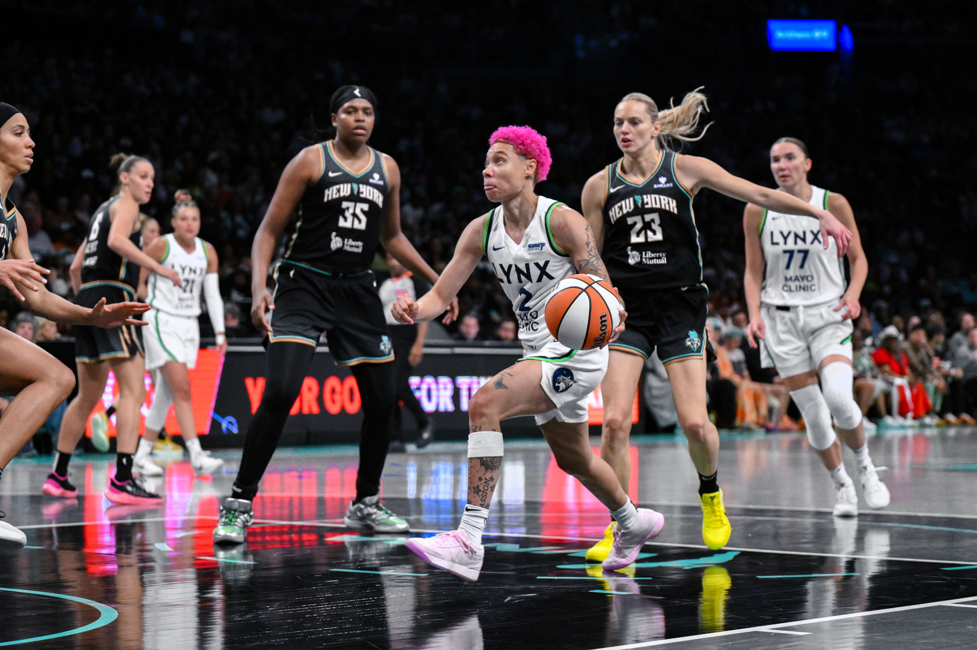 WNBA: Minnesota Lynx at New York Liberty - Source: Imagn