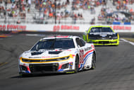Shane van Gisbergen (88) leads Ryan Blaney (12) during the Go Bowling at The Glen. Source: Imagn