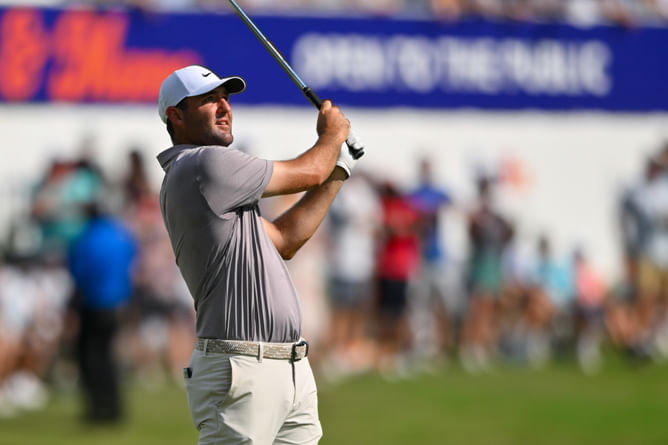 24-year-old PGA star wants to analyse “animal” Scottie Scheffler’s game up close