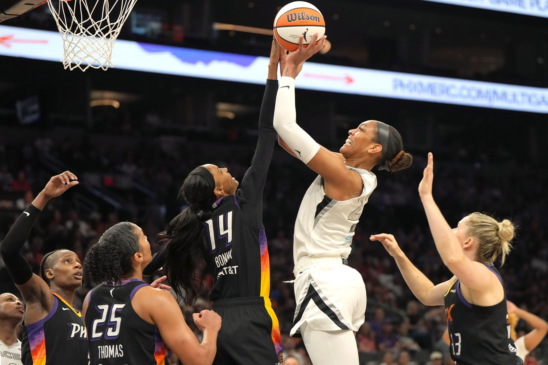 WNBA: Las Vegas Aces at Phoenix Mercury - Source: Imagn