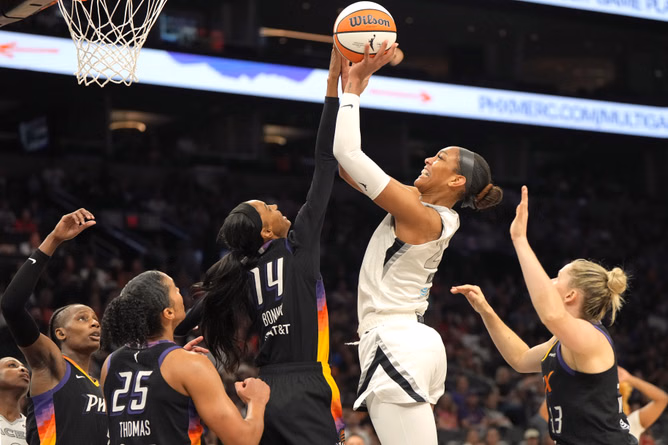 Phoenix Mercury vs Las Vegas Aces Player Stats and Box Score (Aug. 21) | 2025 WNBA season
