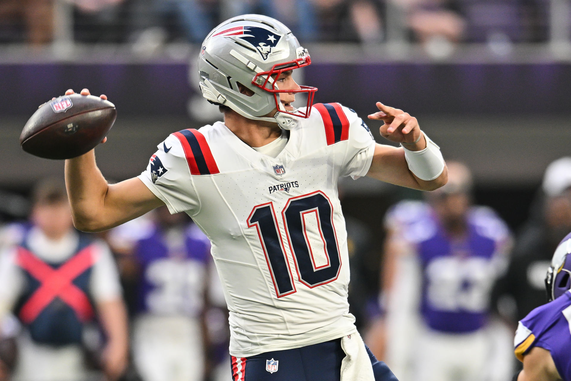 New England Patriots QB Drake Maye - Source: Imagn