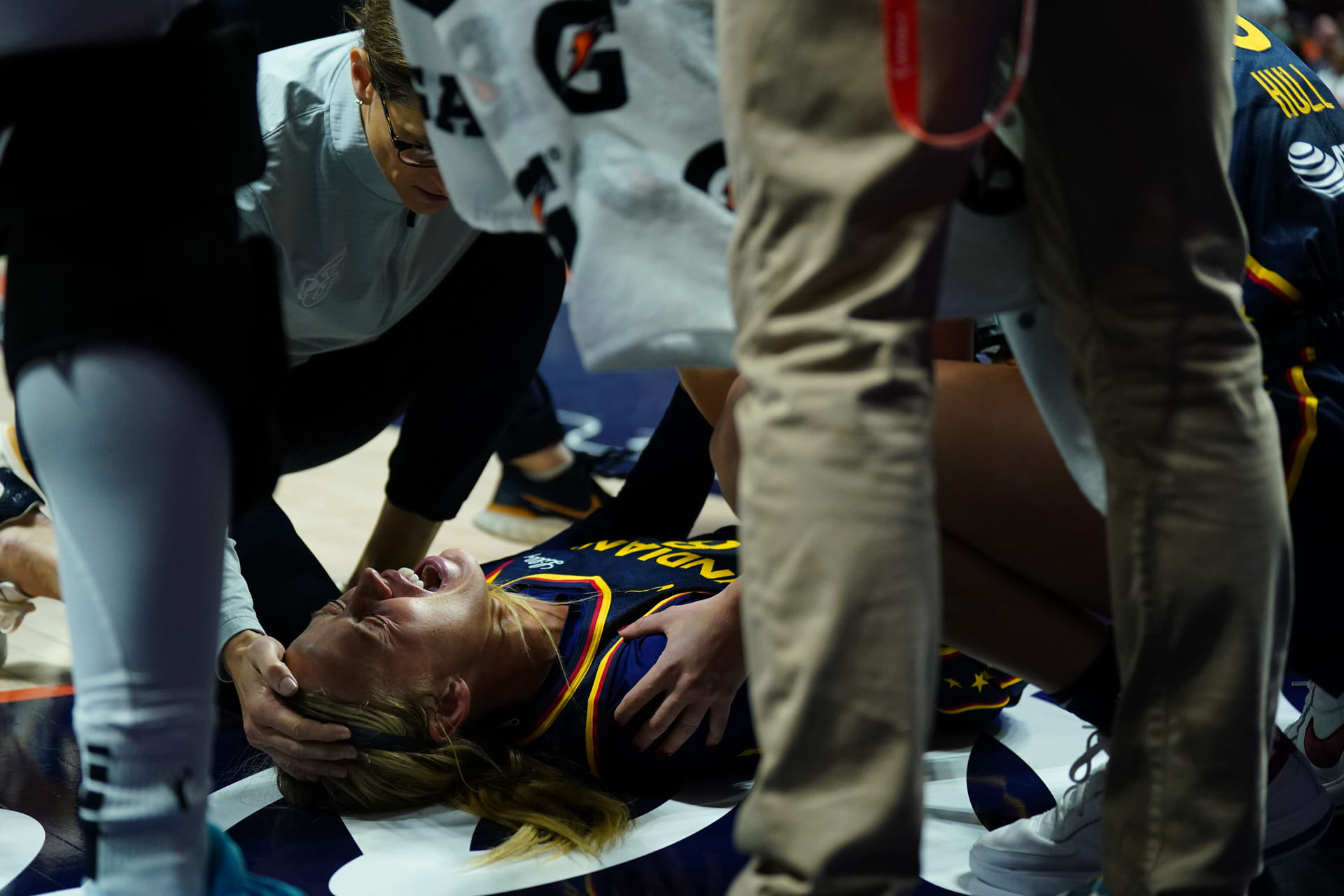Sophie Cunningham set to undergo MRI on Monday. (Photo: IMAGN)