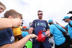 ‘Big Dumper’ Cal Raleigh goes viral for toilet seat autograph at Little League World Series
