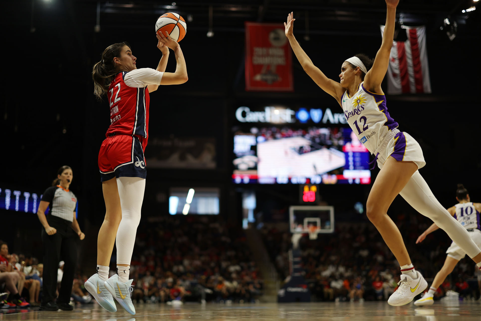 WNBA: Los Angeles Sparks at Washington Mystics - Source: Imagn