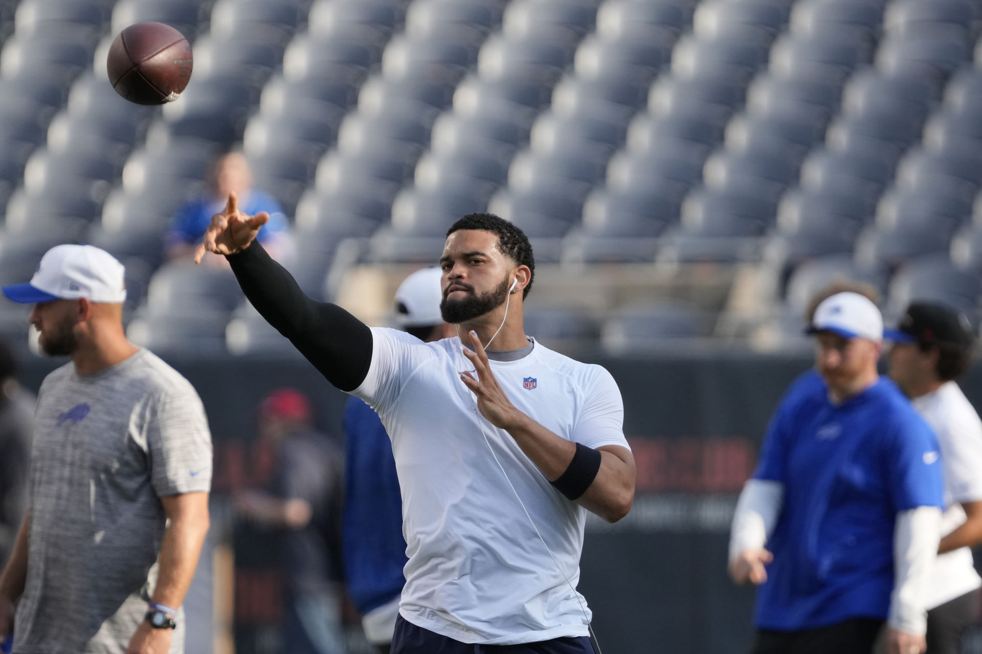 NFL: Chicago Bears QB Caleb Williams - Source: Imagn