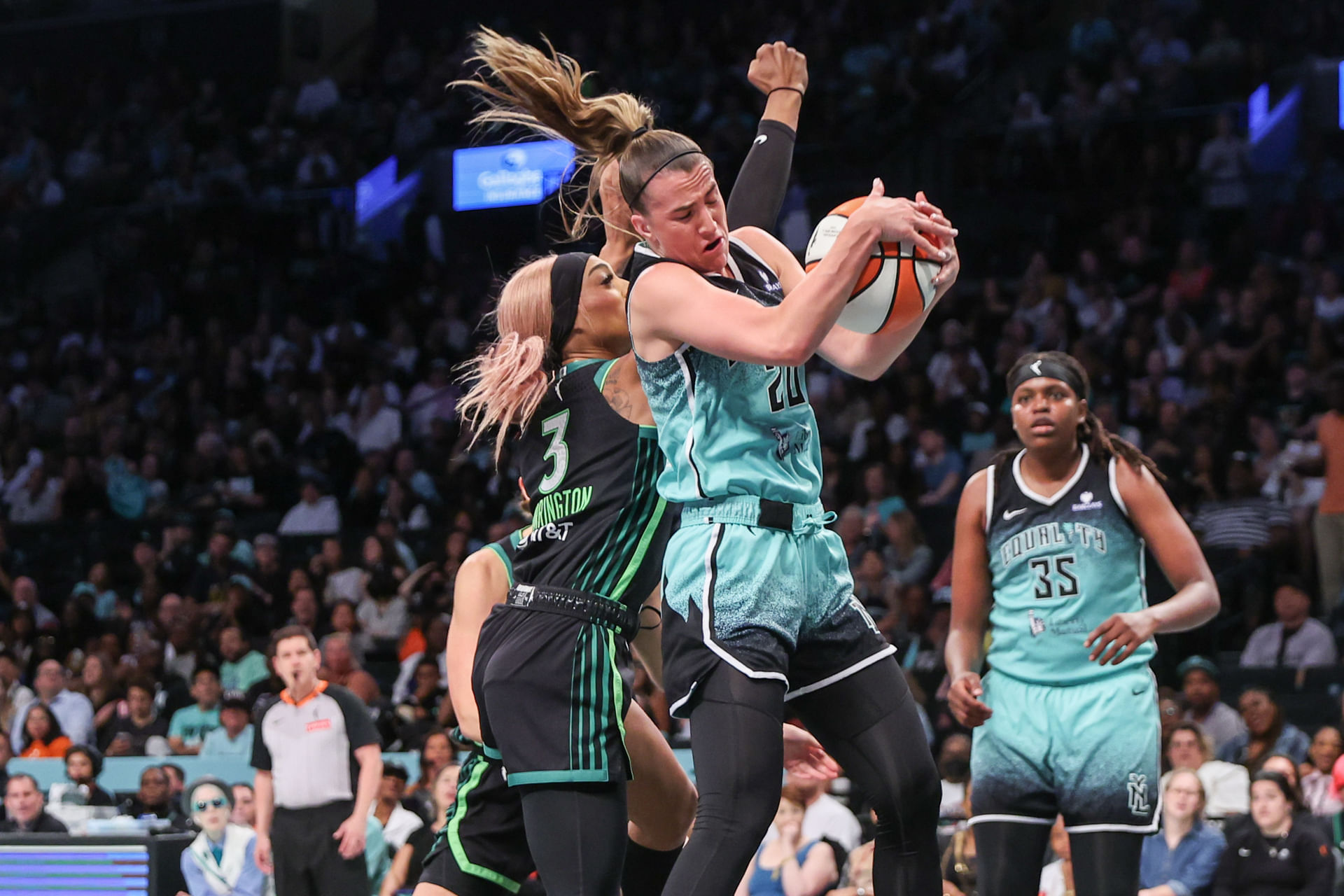WNBA: Minnesota Lynx at New York Liberty - Source: Imagn