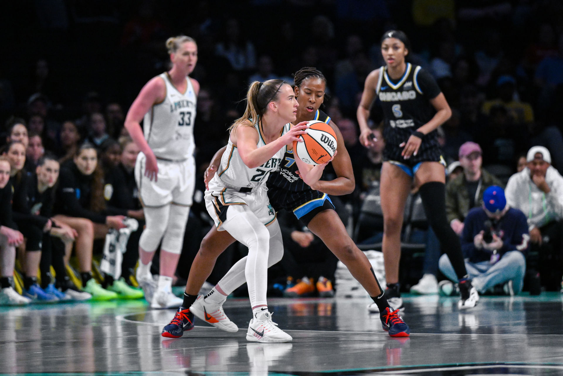 WNBA: Chicago Sky at New York Liberty - Source: Imagn