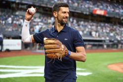WATCH: Tennis superstar Novak Djokovic teases unique first pitch idea at Yankees vs Red Sox, gets Bronx fans cheering despite wild delivery