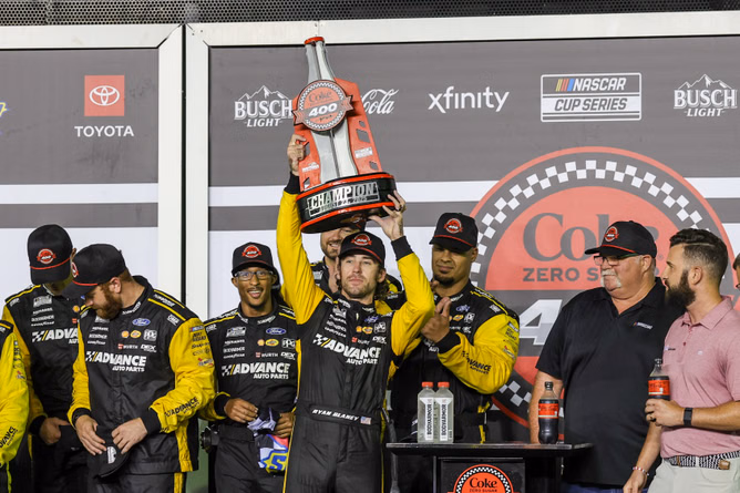 Ryan Blaney triumphs at Daytona, clears path for HMS rival’s NASCAR championship bid