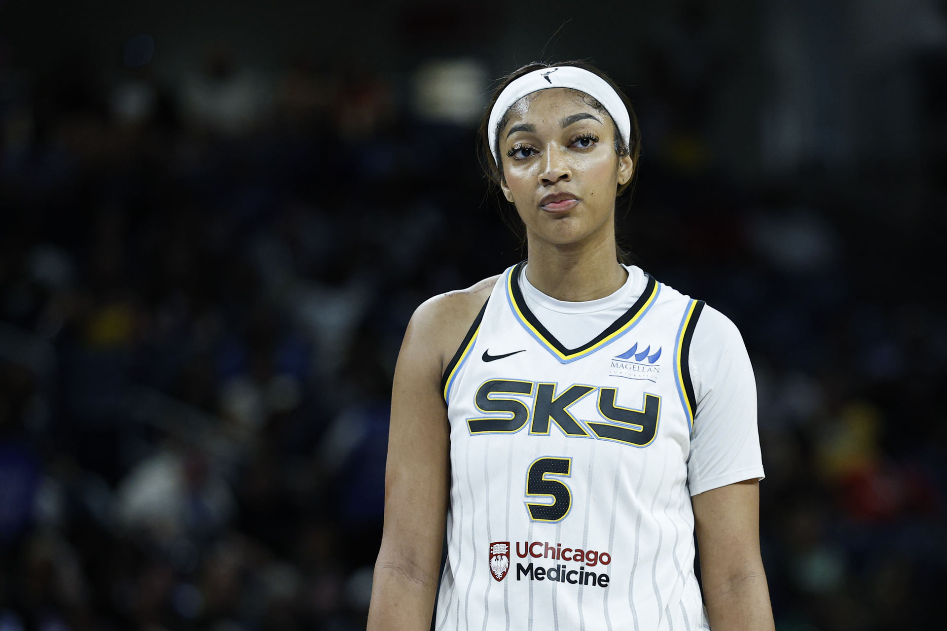 Angel Reese drops a hint about possible changes in Chicago next season. (Photo: IMAGN)