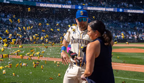 "Greatness was witnessed today" - Cal Raleigh's girlfriend Hannah honors Mariners superstar for breaking Salvador Perez's MLB record