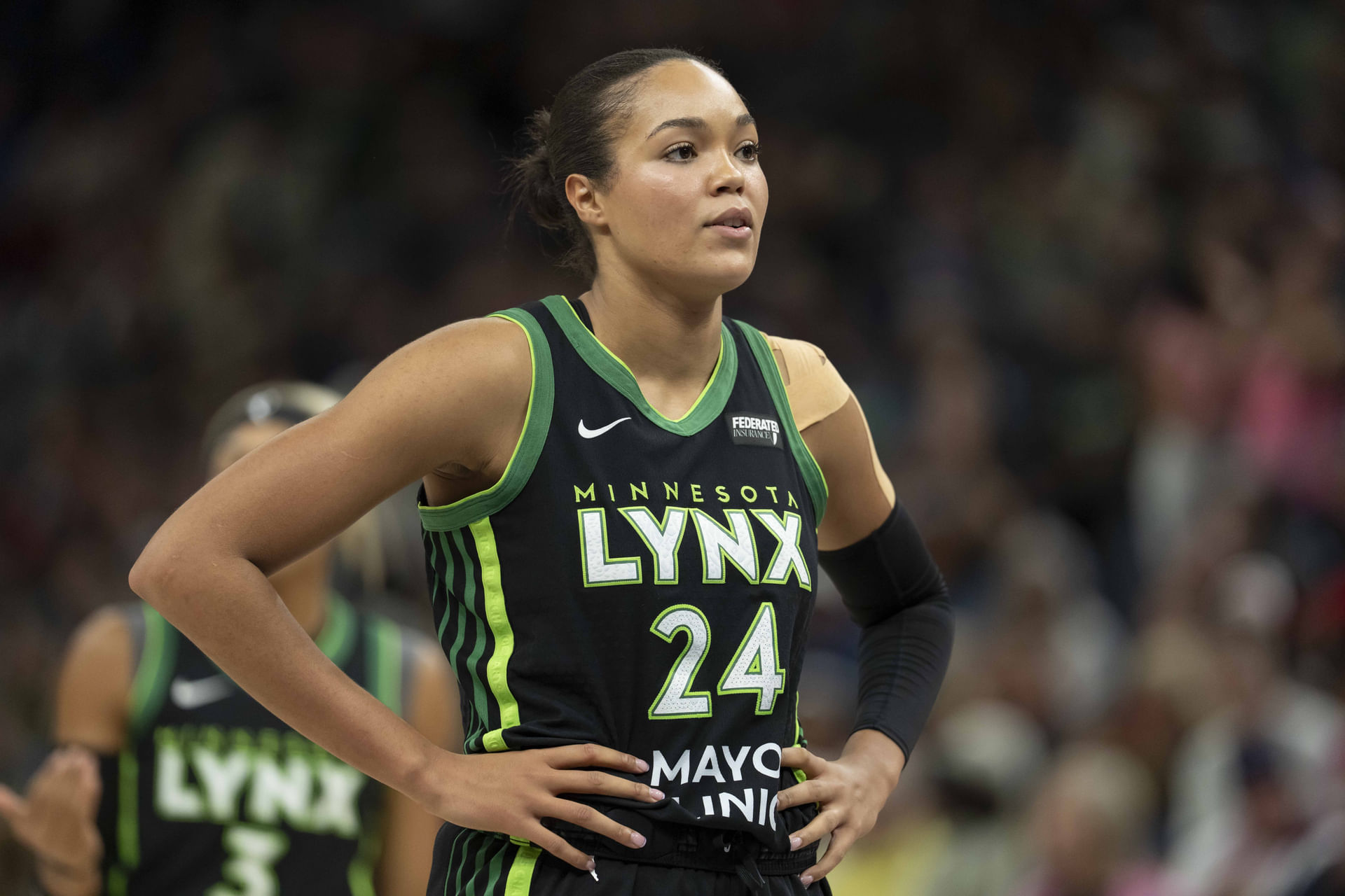 Napheesa Collier comments on her return to the court. (Photo: IMAGN)