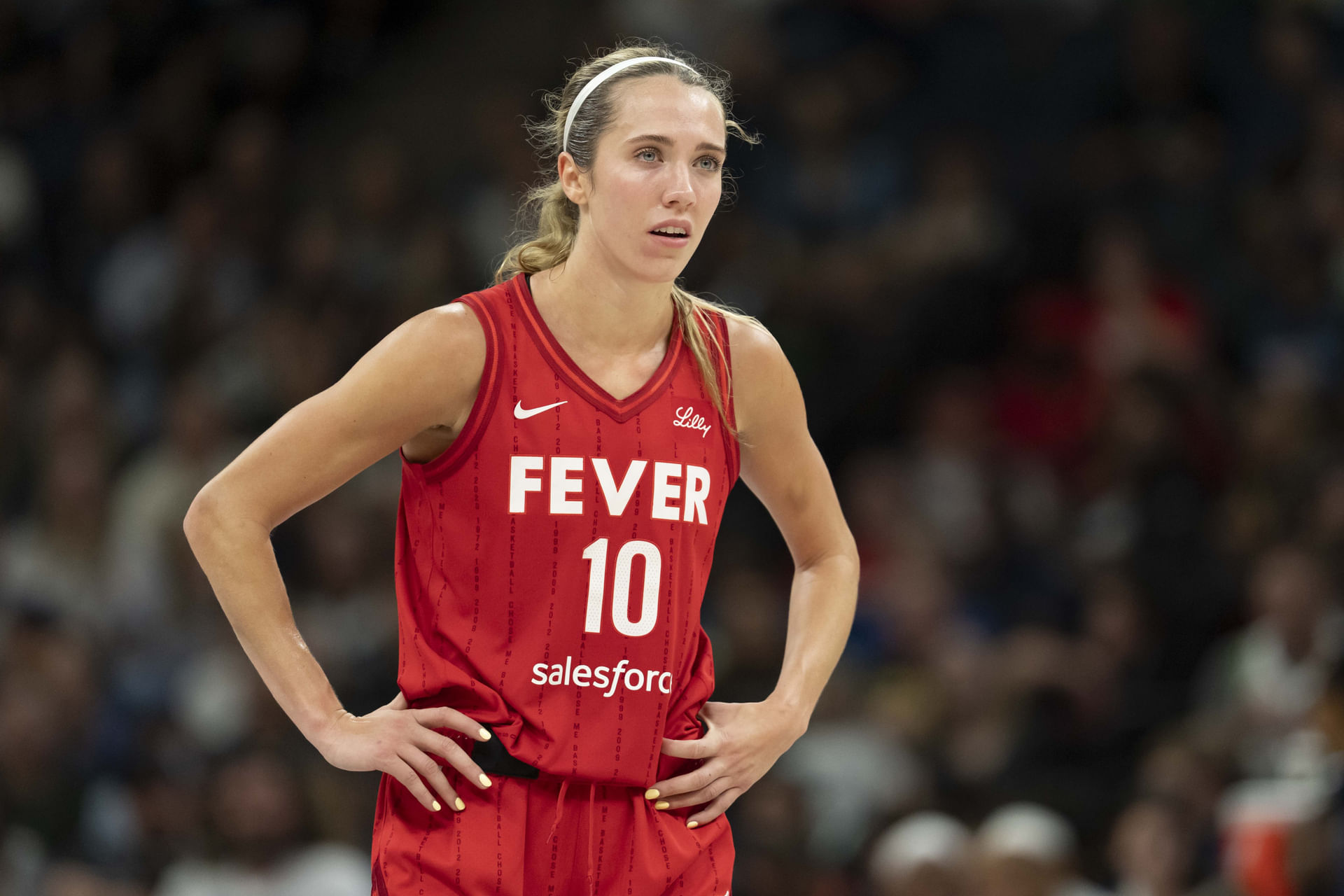 Lexie Hull not on the injury report for Indiana&#039;s next game. (Photo: IMAGN)