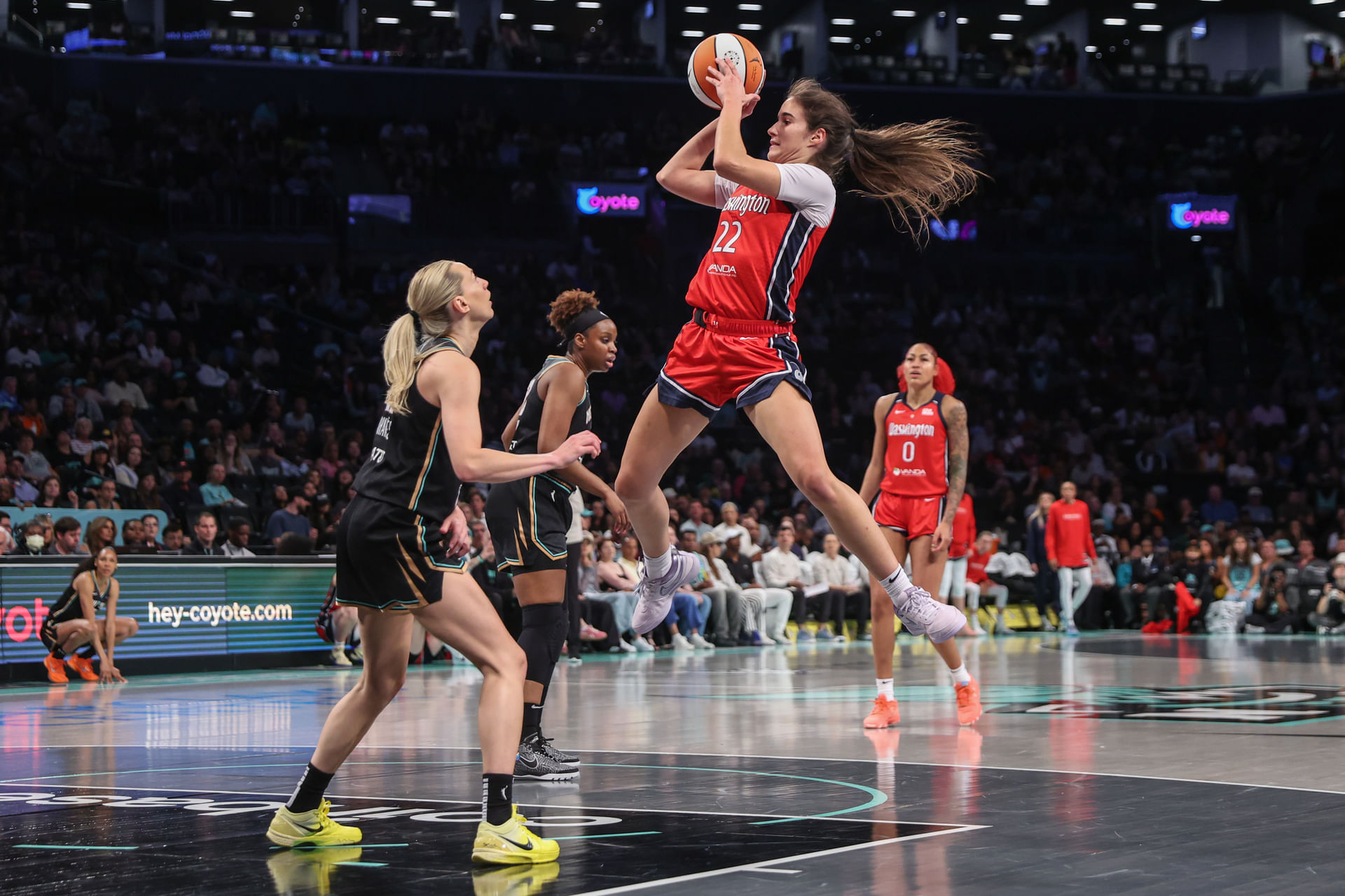 WNBA: Washington Mystics at New York Liberty - Source: Imagn