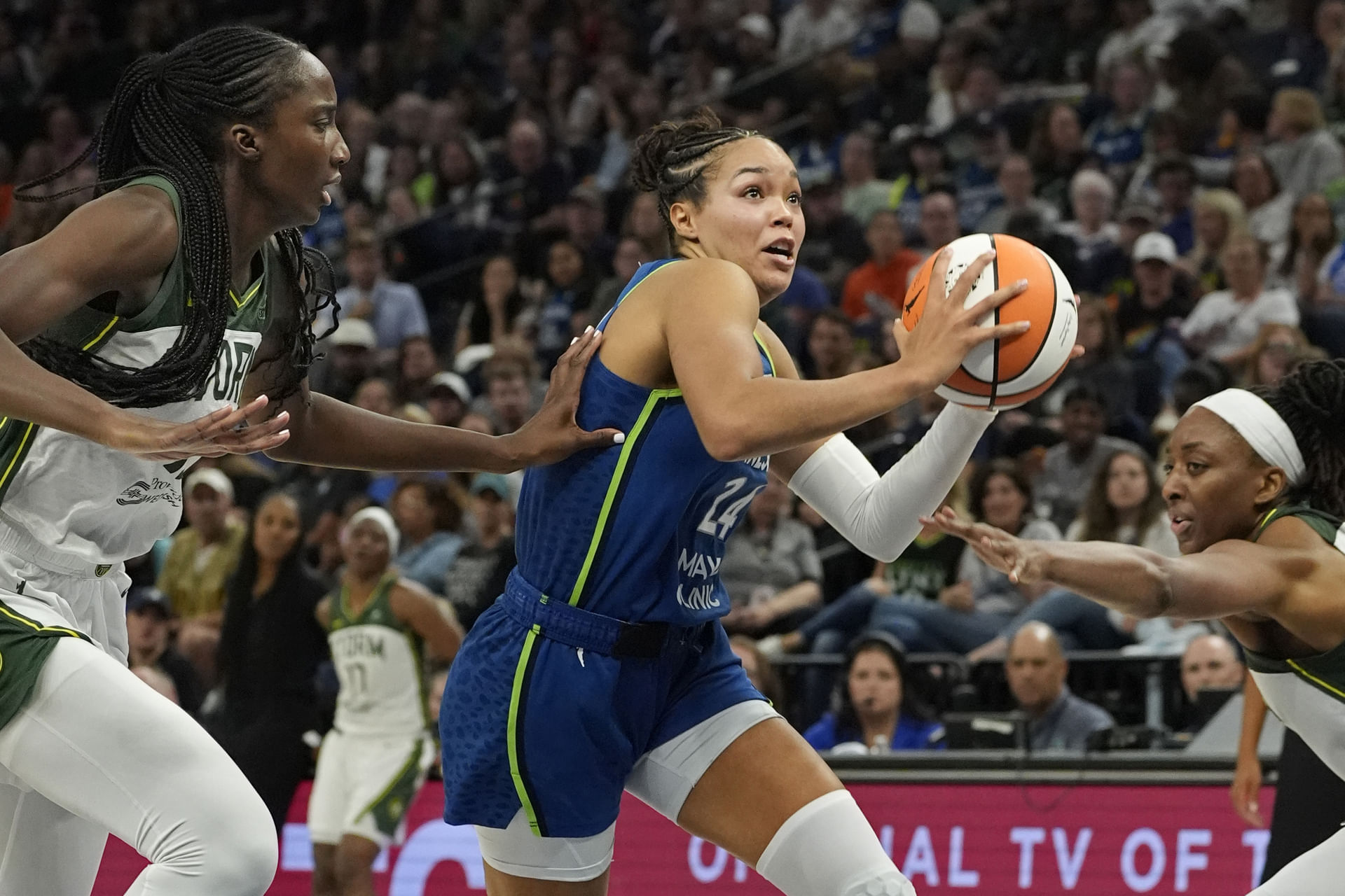 Napheesa Collier played in her second game since returning from ankle injury. (Photo: IMAGN)
