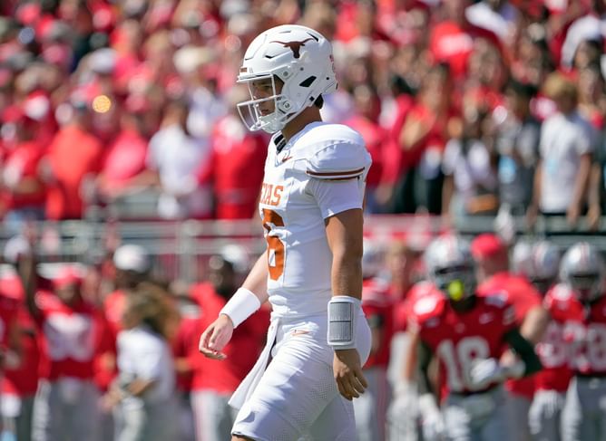 "Nastiest thing ever heard": Arch Manning-LeBron James comparison from Steve Sarkisian has CFB fans roasting Texas HC