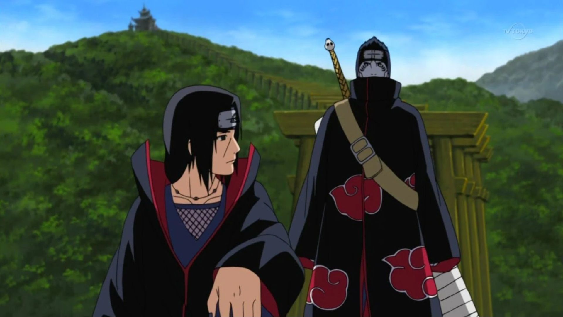 Itachi and Kisame from the Akatsuki (Image via Studio Pierrot)