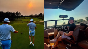 Cole Caufield recaps his offseason downtime of attending Wimbledon, golfing, & more with Trevor Zegras & Habs teammates