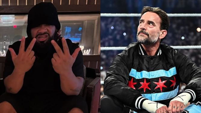 CM Punk caught having the time of his life with Jacob Fatu during WWE European Tour