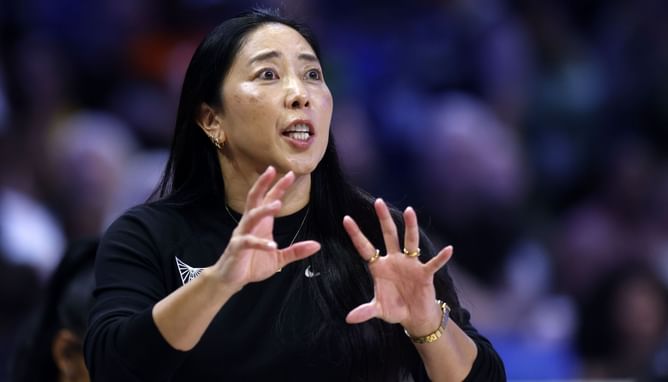 Valkyries’ coach Natalie Nakase "deadass" refuses to take credit for her team’s success over WNBA major honor