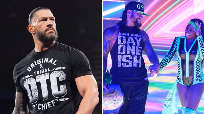 Roman Reigns sends heartwarming message to Jimmy Uso and Naomi after the couple announce pregnancy