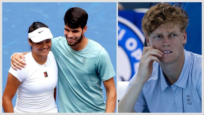 5 most talked about things during US Open's experimental mixed doubles event ft. Emma Raducanu & Carlos Alcaraz partnership, Jannik Sinner's controversial withdrawal