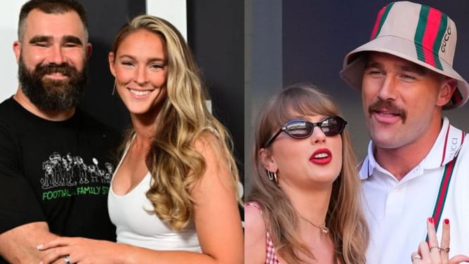 Kylie Kelce gets candid as Taylor Swift dethrones Jason Kelce's wife days after breaking YT with 1.3 M live stream views