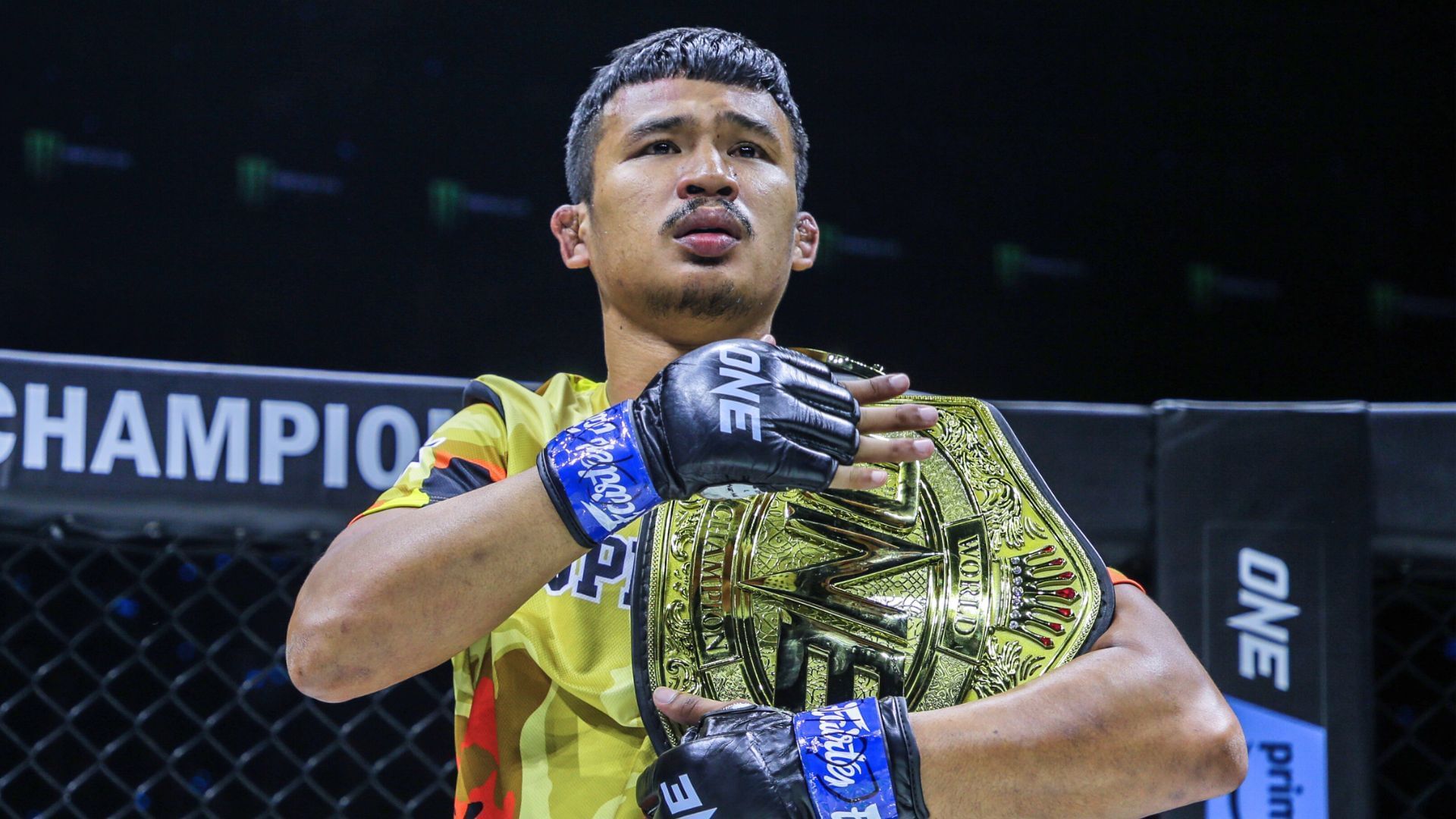 (Pictured) Thai striking sensation Superlek Kiatmoo9. [Image courtesy from ONE Championship]