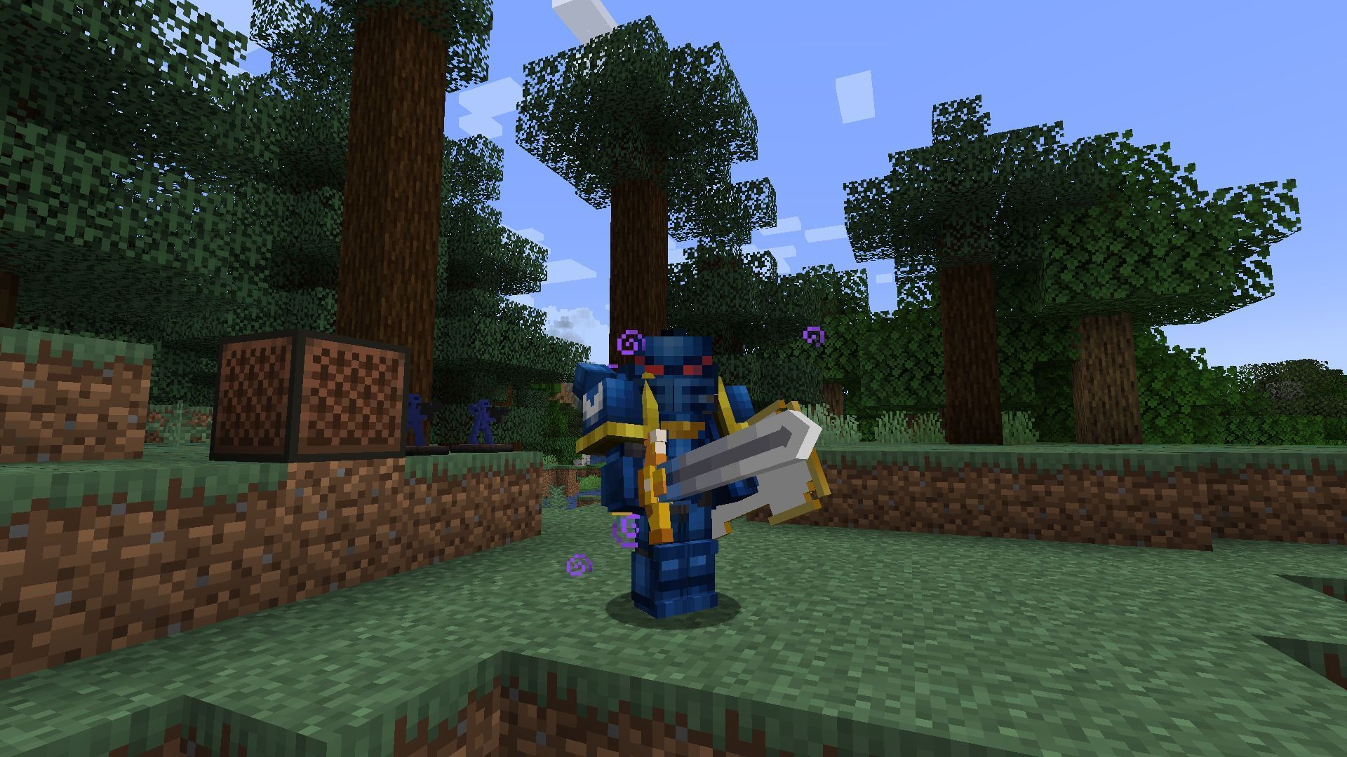 If your boltgun stops working, take it to your nearest friendly Tech Priest and let them praise the Omnissiah (Image via Sportskeeda Gaming || Mojang Studios/TheCommando315)