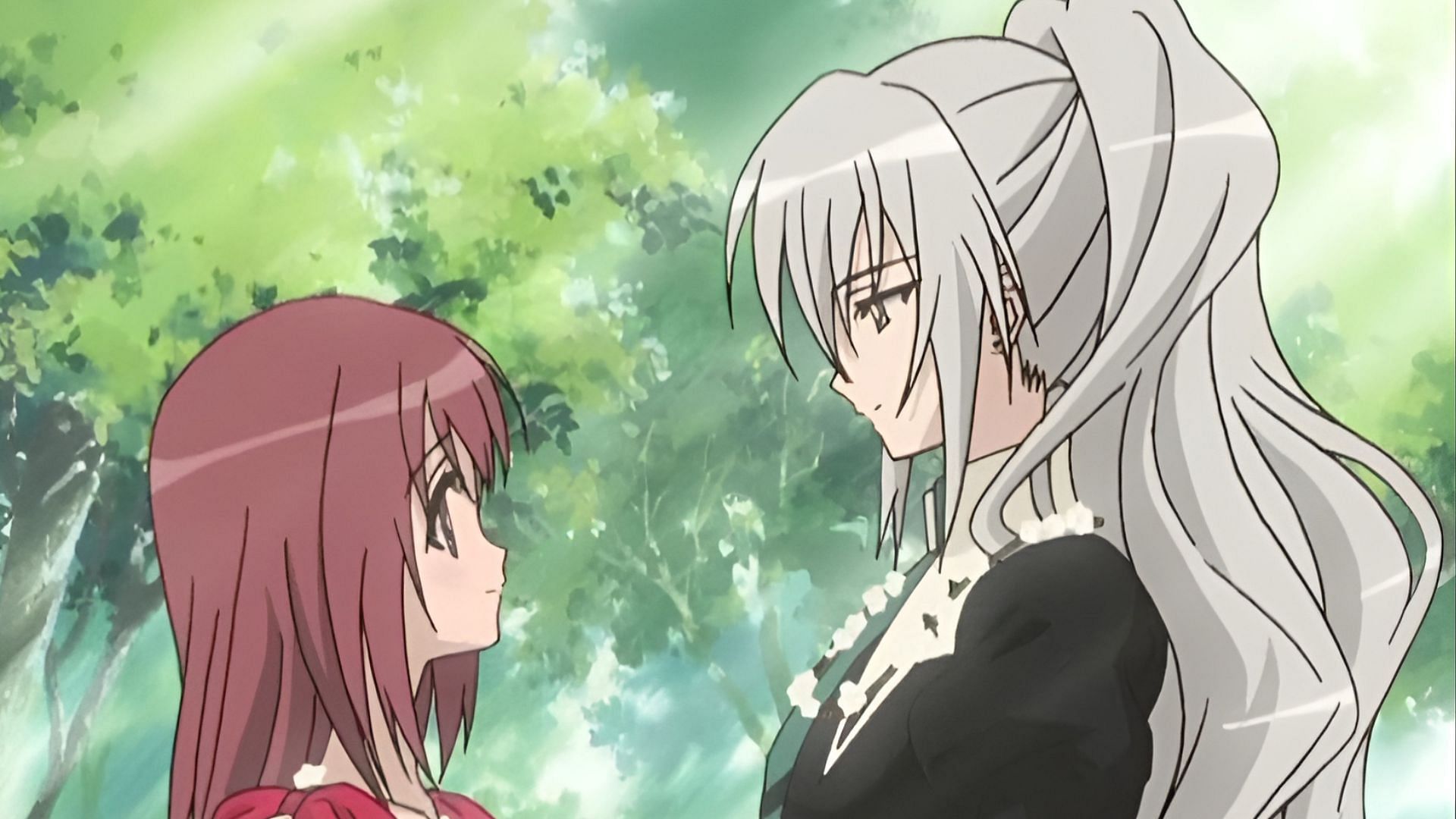 Still from Strawberry Panic (Image via Madhouse)