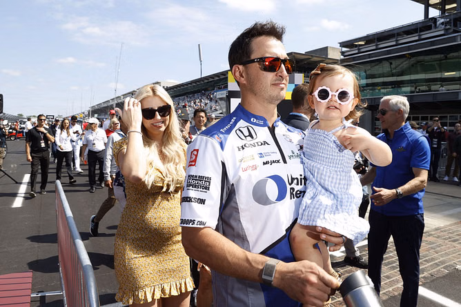 Graham Rahal's wife Courtney Force shares special IndyCar diaries before arrival of third child