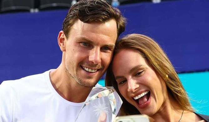 "We will go for our honeymoon" - Surprise Winston-Salem champ Marton Fucsovics gets emotional with sweet promise to wife Nini