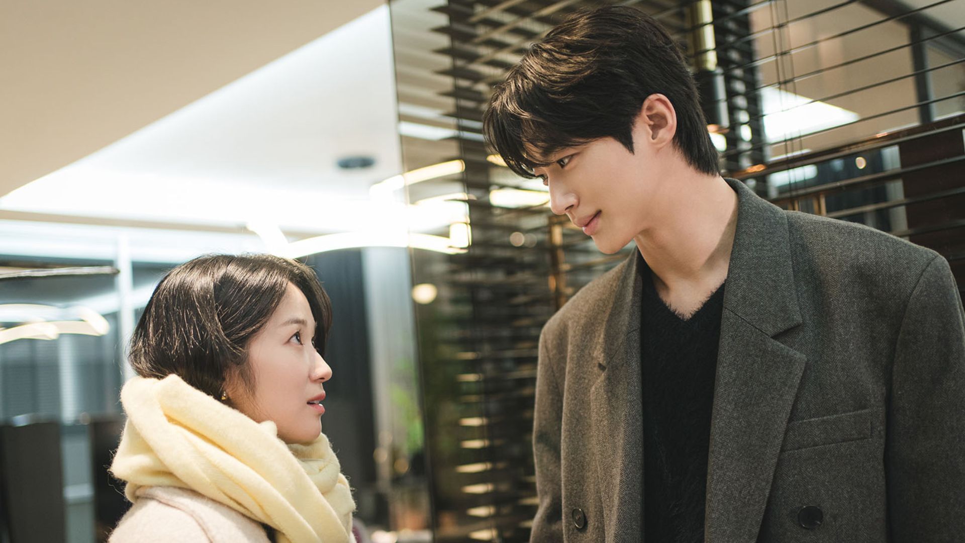 Kim Hye-yoon and Byeon Woo-seok (Image via X/@cjndrama)