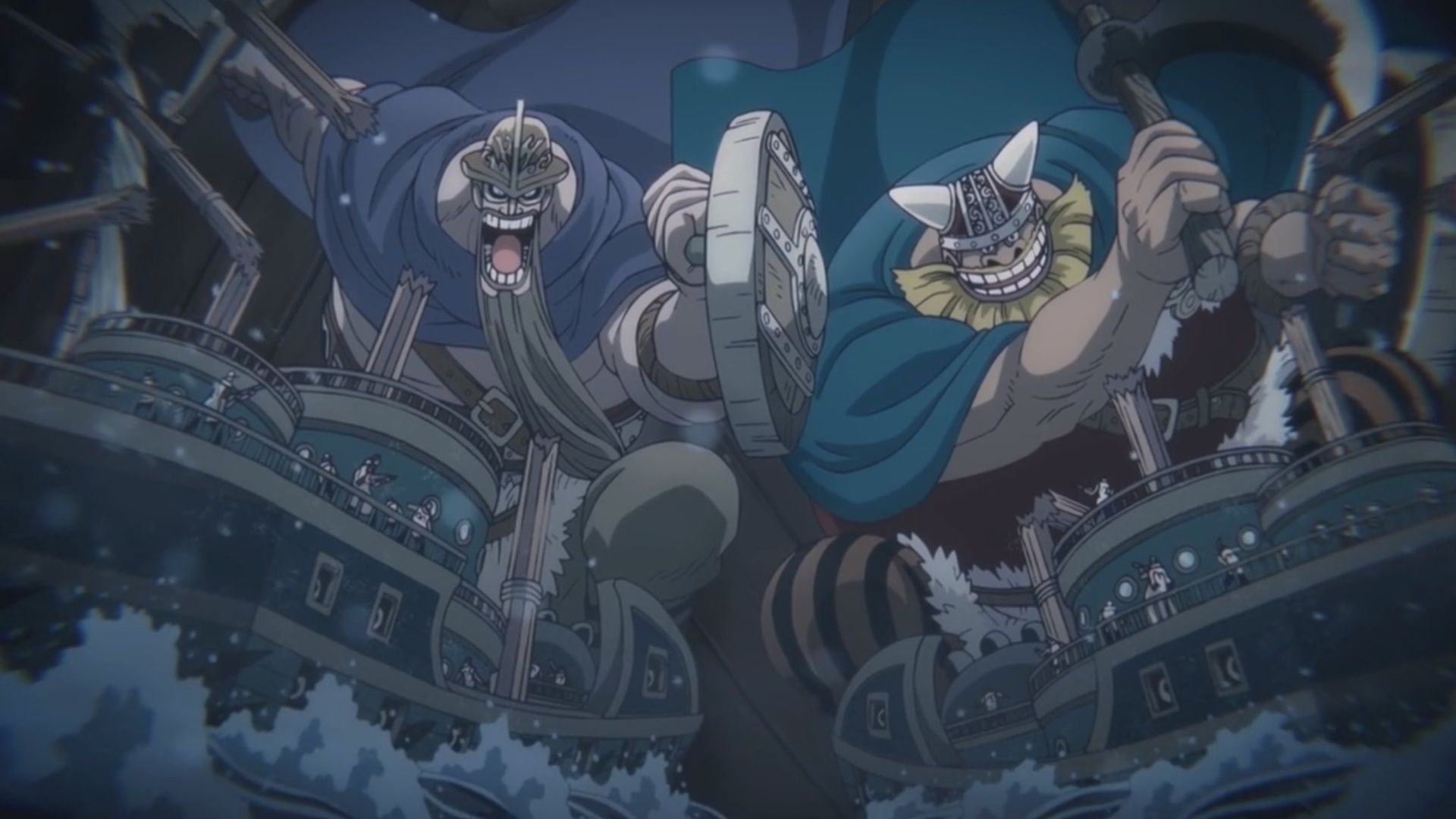 Dorry and Brogy as seen in the anime (Image via Toei Animation)
