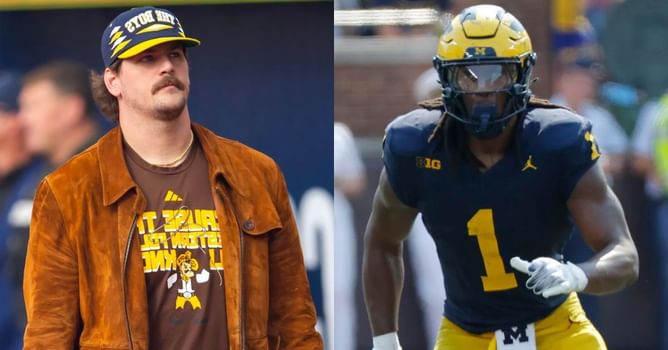 "Disgusting by the officials": Michigan legend Taylor Lewan blasts referees' "bullsh*t" targeting call on Jaishawn Barham after LB's ejection
