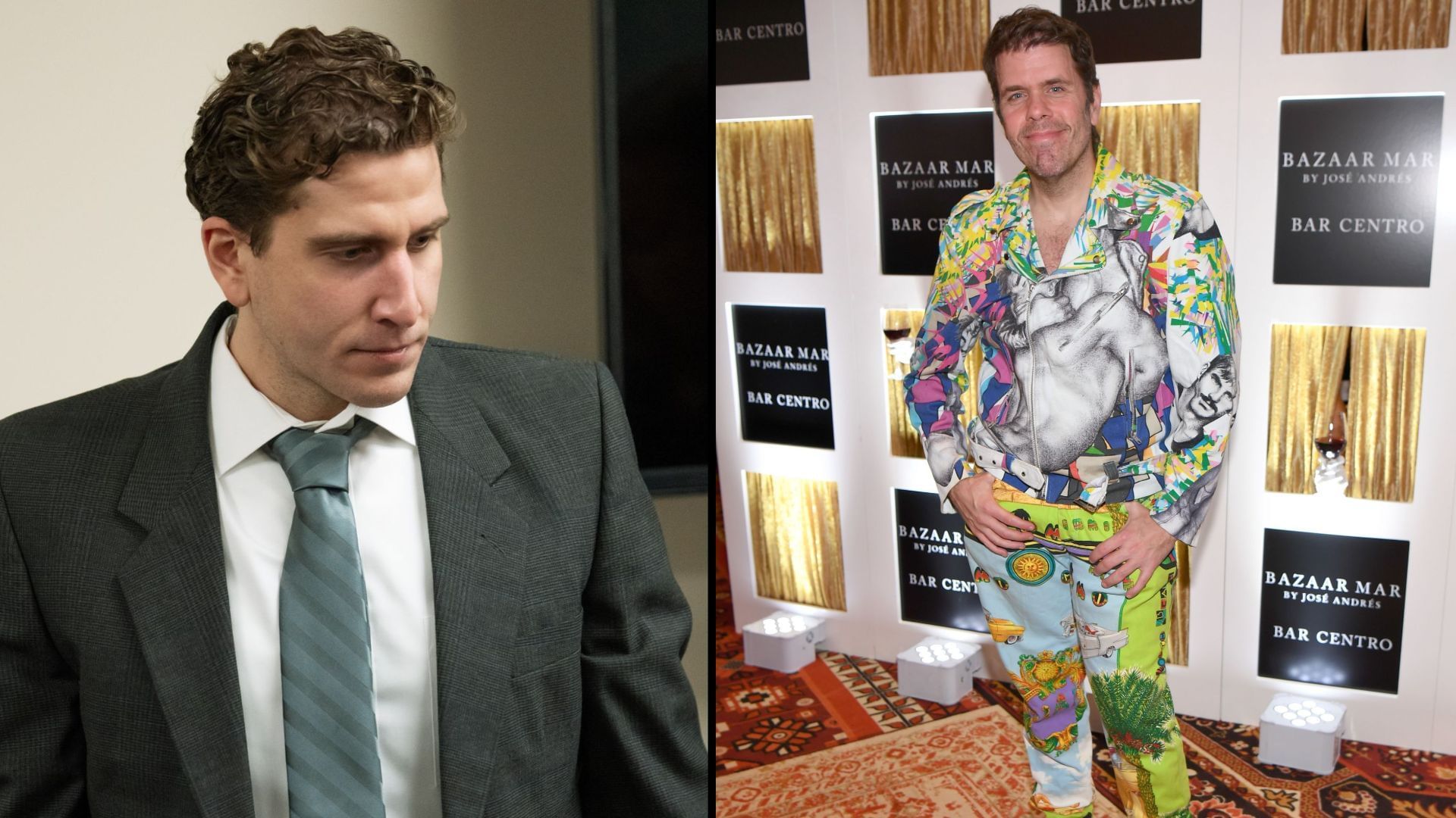 Bryan Kohberger and Perez Hilton (Image via Getty)