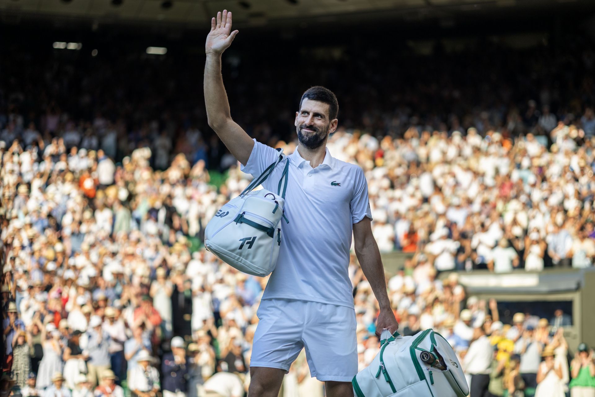 Djokovic at the Championships - Wimbledon 2025. - (Source: Getty)