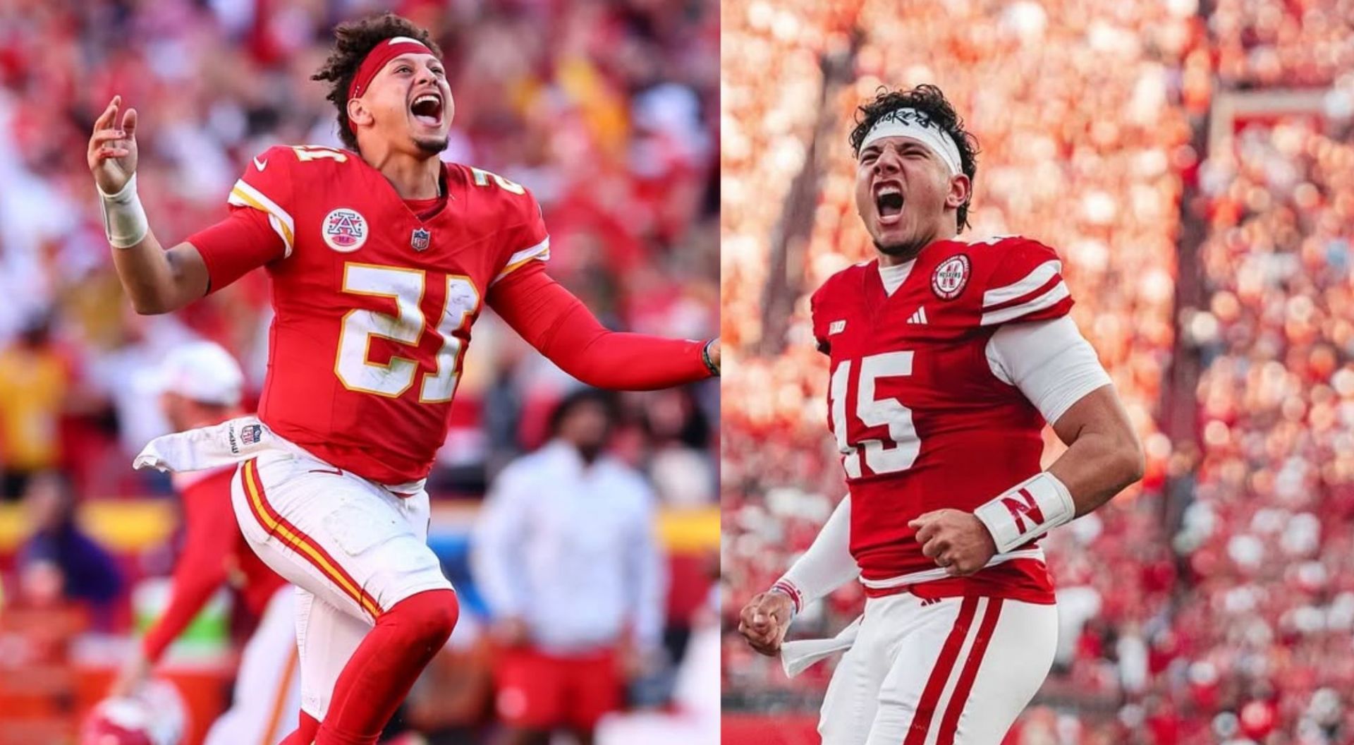 Dylan Raiola and Patrick Mahomes (Credit-Instagram/dylan.raiola, patrickmahomes)