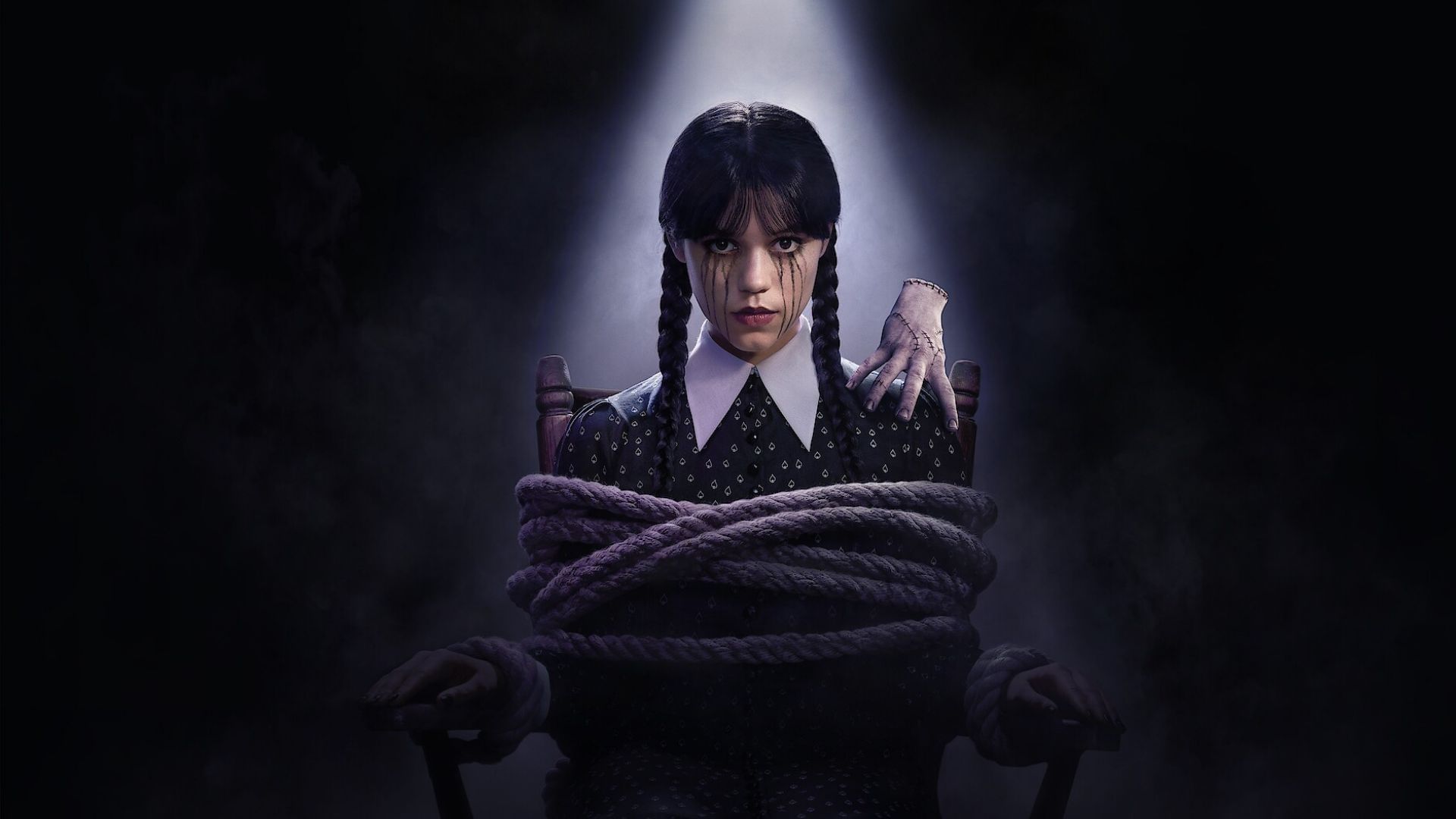 Wednesday thrives on intriguing performances and witty dialogue (Image via Netflix)