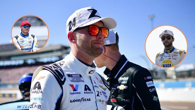 William Byron fired up to battle Chase Elliott and Kyle Larson for NASCAR regular season crown