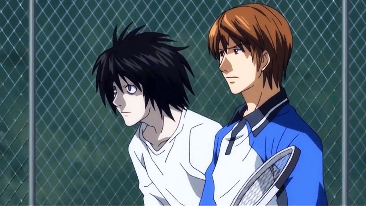 L Lawliet and Light Yagami (Image via Madhouse)