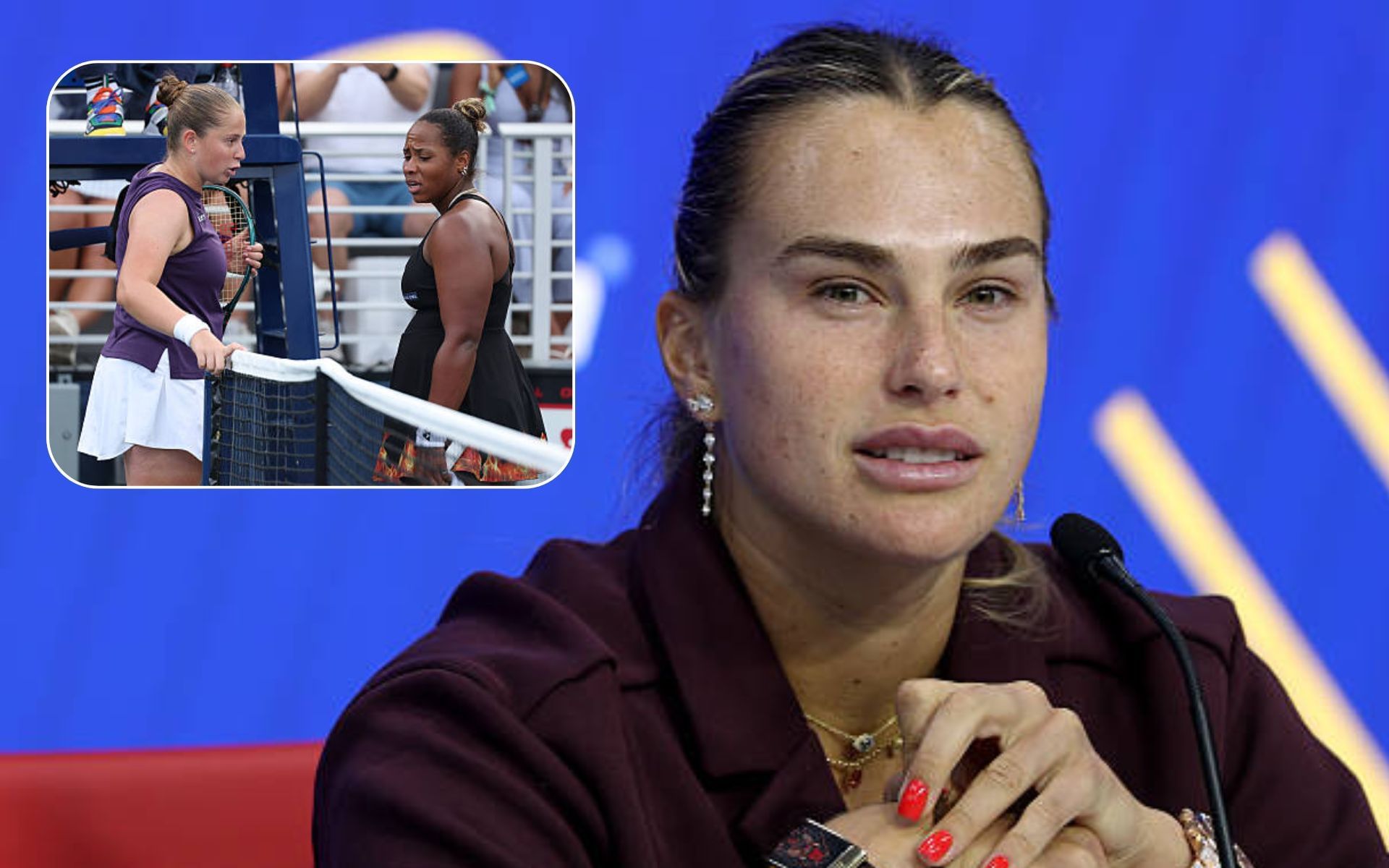 Aryna Sabalenka receives hate for supporting Jelena Ostapenko on drama with Taylor Townsend - Image Source: Getty