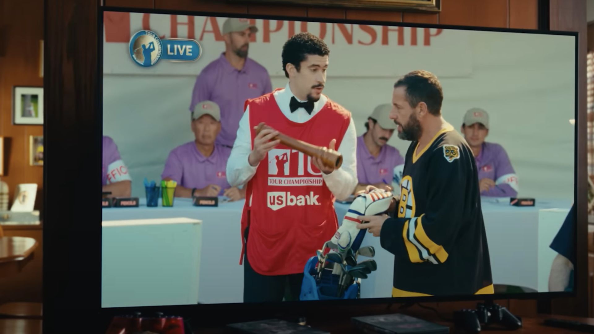 The singer in Happy Gilmore 2 (Image via YouTube/Netflix)