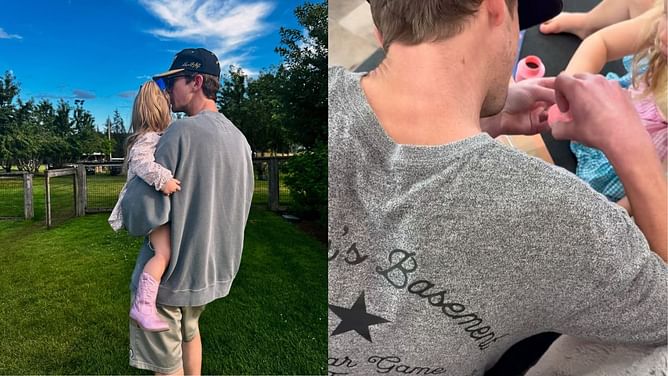 Wayne Gretzky's son Ty shares adorable click with daughter Vienna