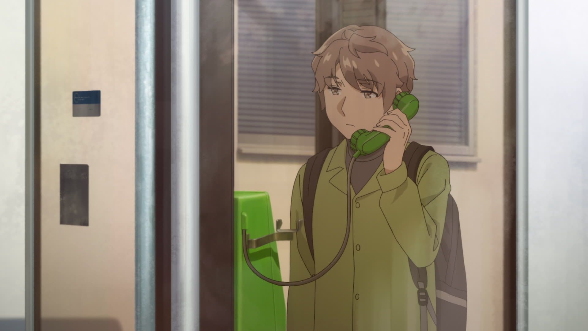 Sakuta, as seen in Rascal Does Not Dream of Santa Claus episode 8 (Image via Studio CloverWorks)