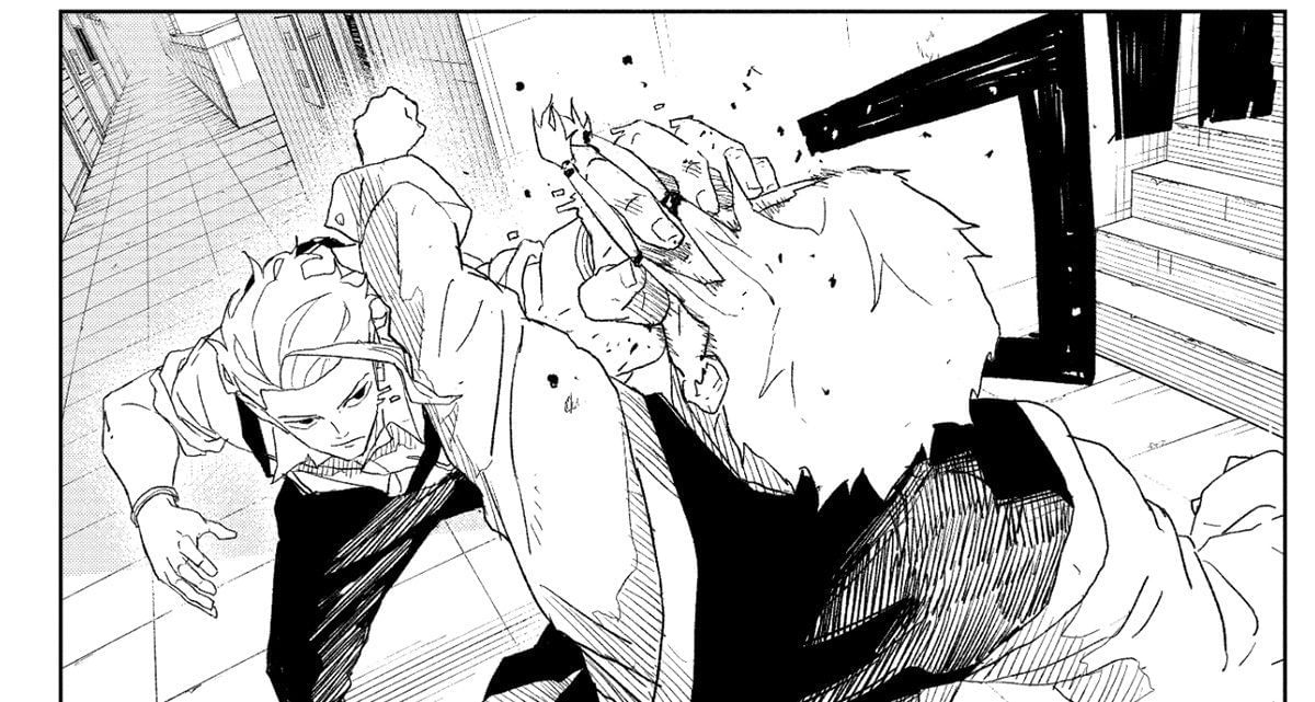 Shiba vs Soya Sazanami (Image via Viz Media)