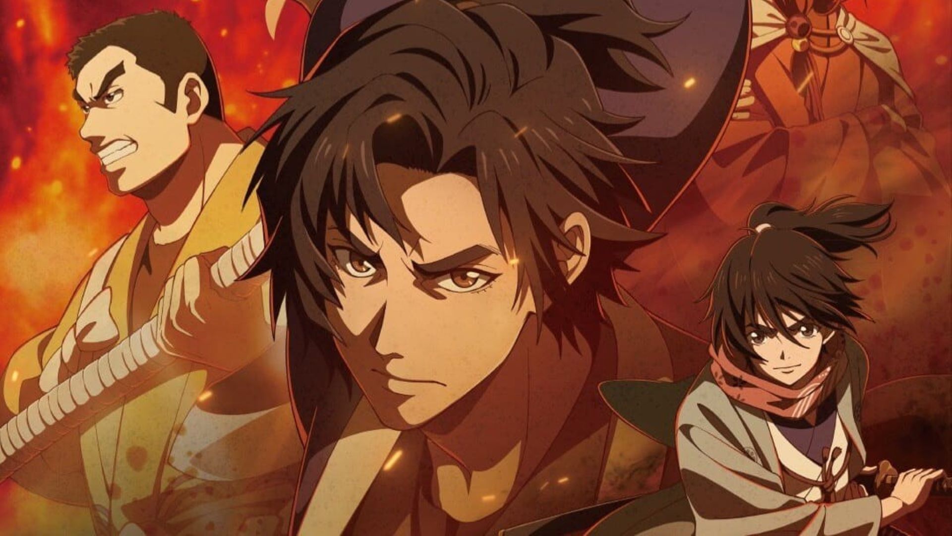 Oedo Fire Slayer: The Legend of Phoenix anime announces January 2026 release and main cast with visual (Image via Synergy SP)