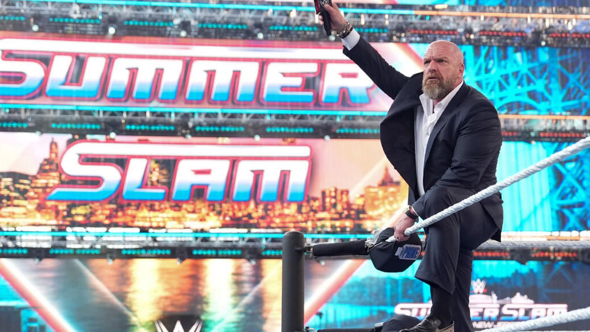 Triple H has something to say (Credit: WWE.com)
