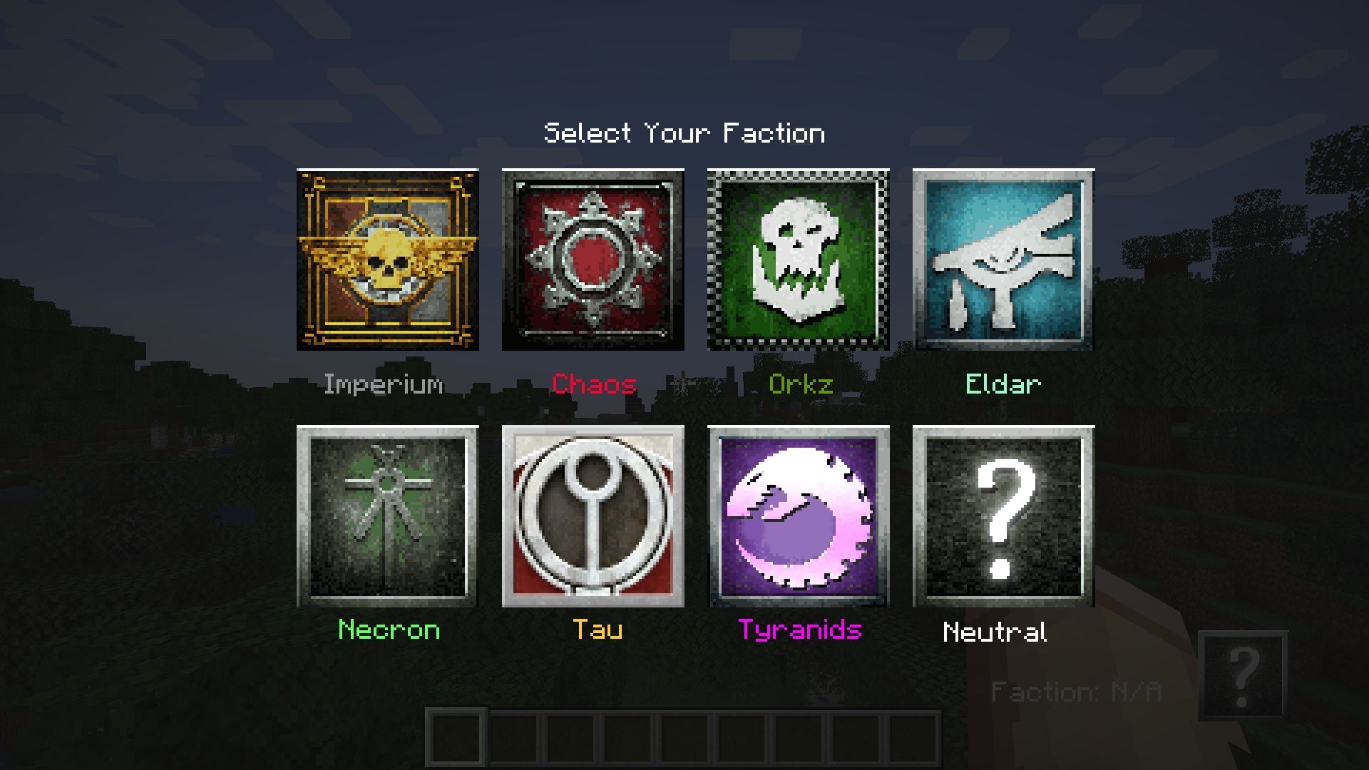 Heresy begins with a whisper and usually ends with a flamer. Choose wisely. (Image via Sportskeeda Gaming || Mojang Studios/TheCommando315)